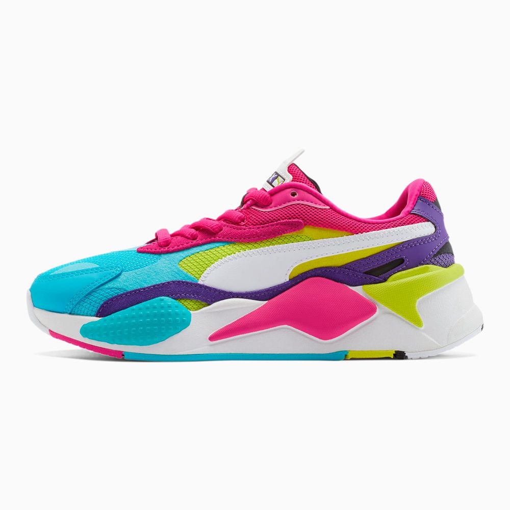 Puma RS-X³ Puzzle Női Sportcipő - Lila/Fehér ( Hungary - KAEOI0345 )